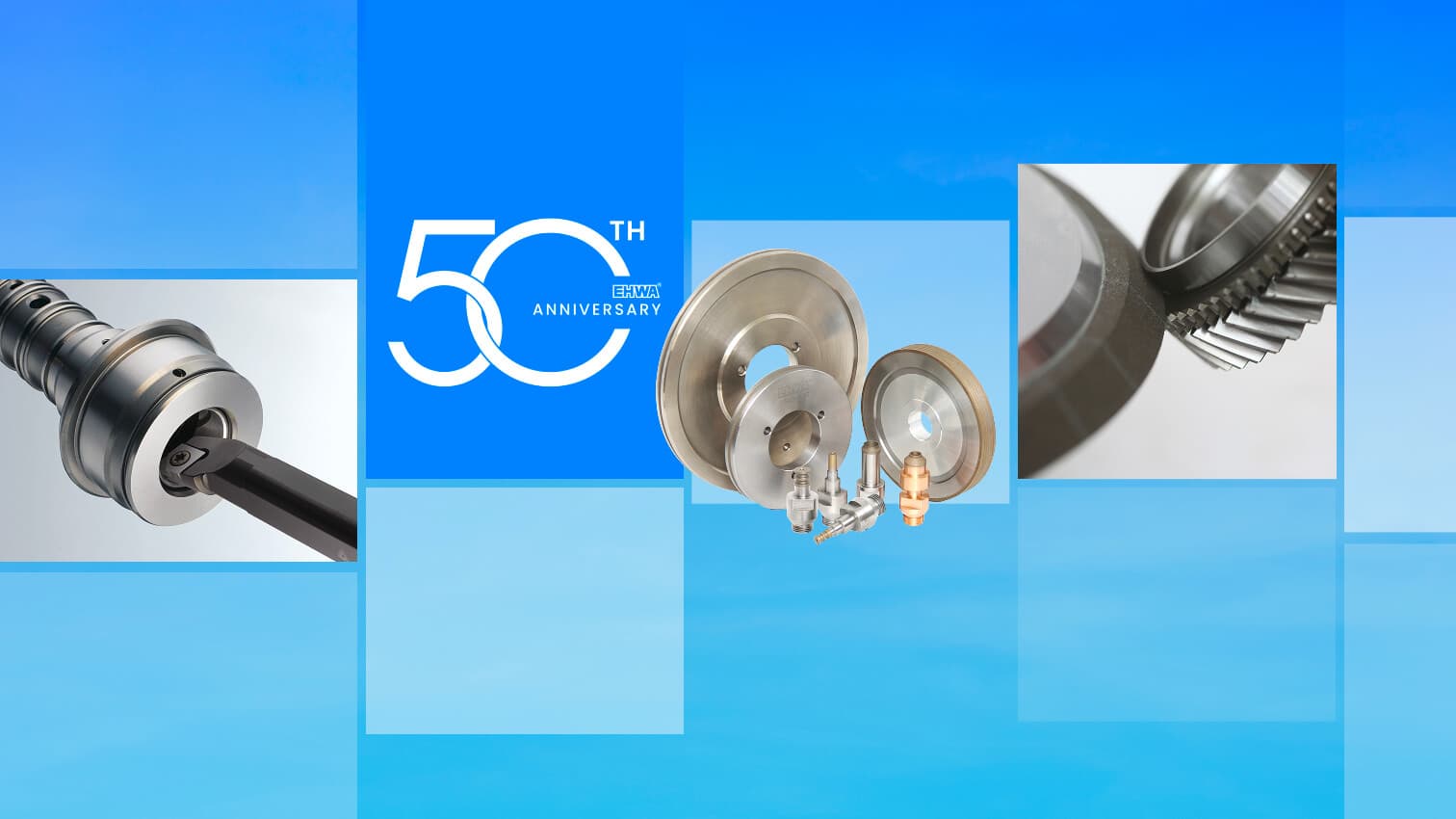 EHWA 50th anniversary and diamond tools
